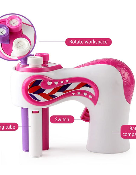 Quick Hair Rollers Device for DIY Girl Hair Style