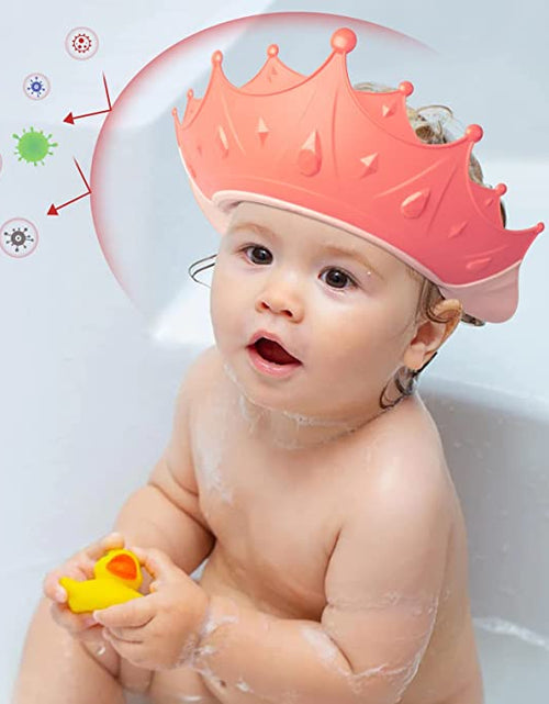 Load image into Gallery viewer, Baby Shower Cap Waterproof Shampoo Hat
