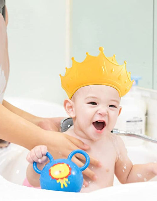 Load image into Gallery viewer, Baby Shower Cap Waterproof Shampoo Hat
