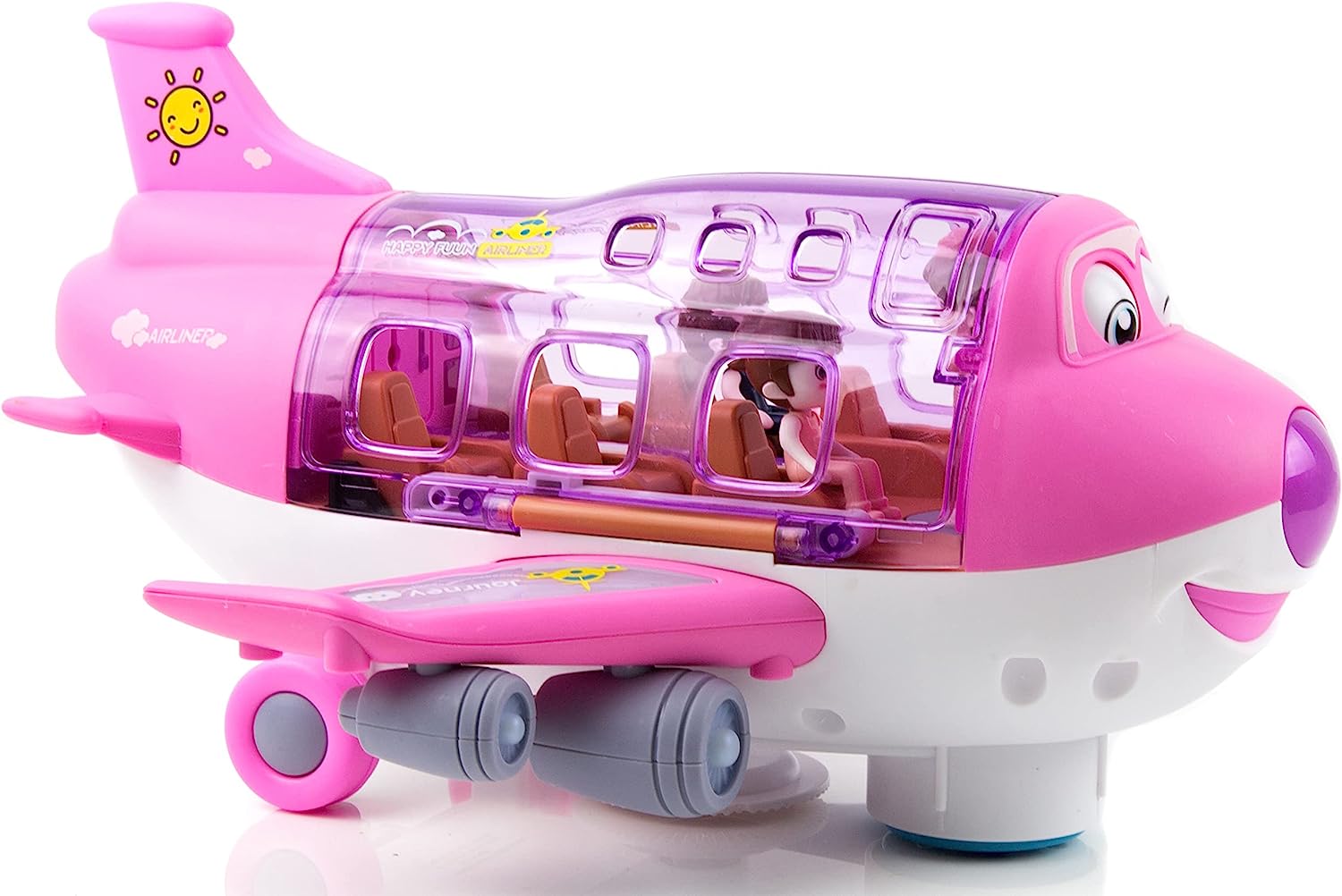 Baby Airplane Toy Musical Toy with Light