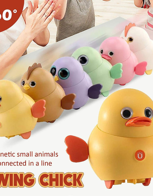 Load image into Gallery viewer, Cute Swinging Magnetic Walking Chicken Squad Toy

