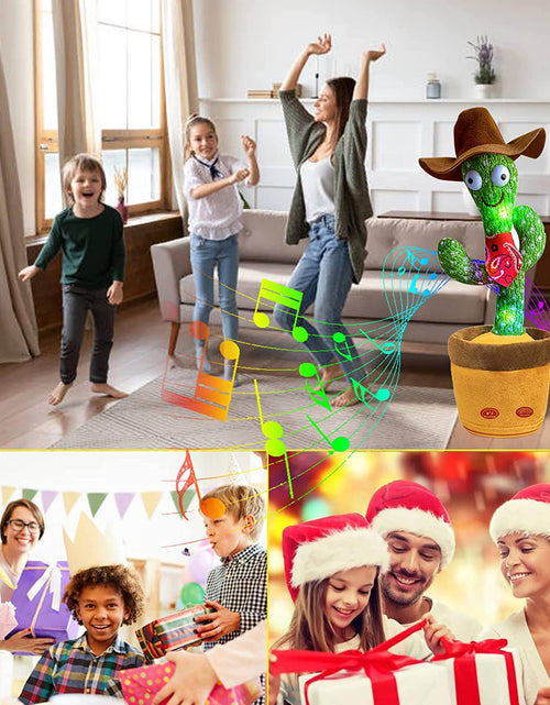 Load image into Gallery viewer, 🔥Dancing &amp; Talking Cactus Cowboy Style Mimicking Toy  🌵
