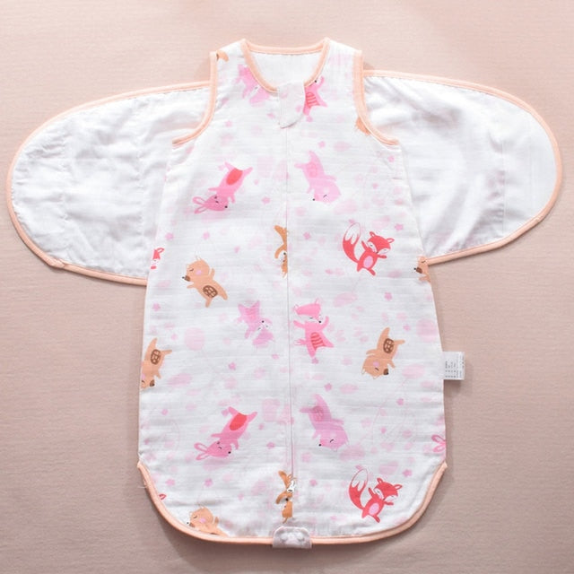 Baby Sleeping Bag Wearable Blanket Newborn Swaddle