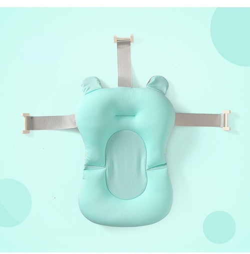 Load image into Gallery viewer, BabyTub-Folding Baby Portable Shower Bathtub With Cushion Anti-Slip
