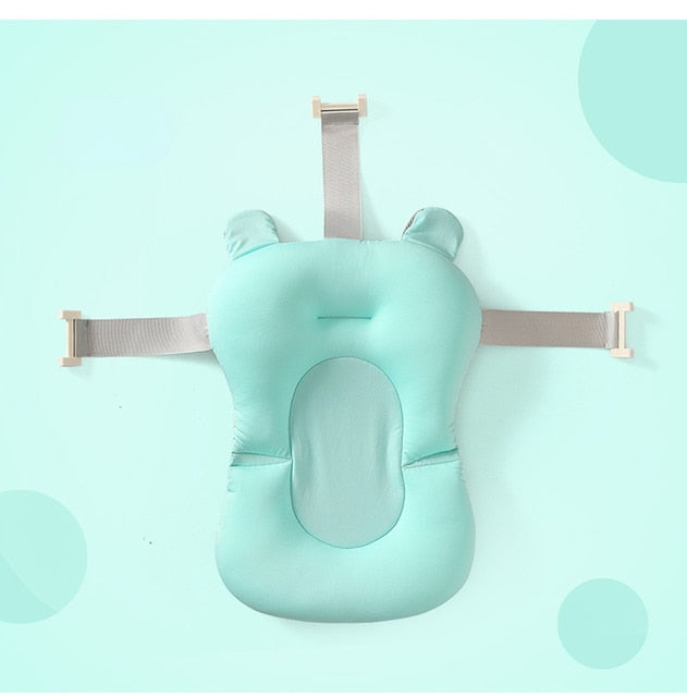 BabyTub-Folding Baby Portable Shower Bathtub With Cushion Anti-Slip