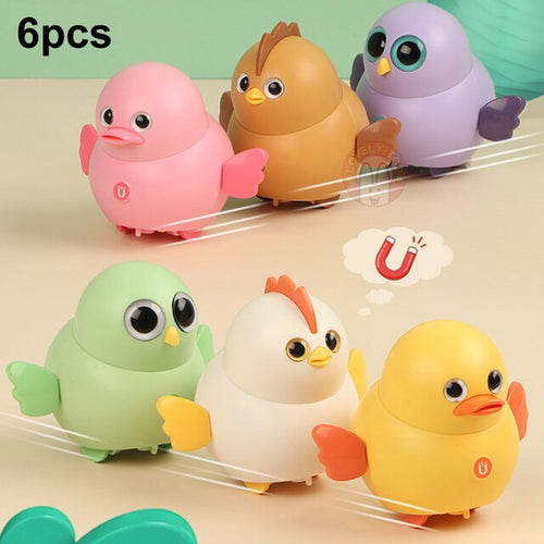 Load image into Gallery viewer, Cute Swinging Magnetic Walking Chicken Squad Toy
