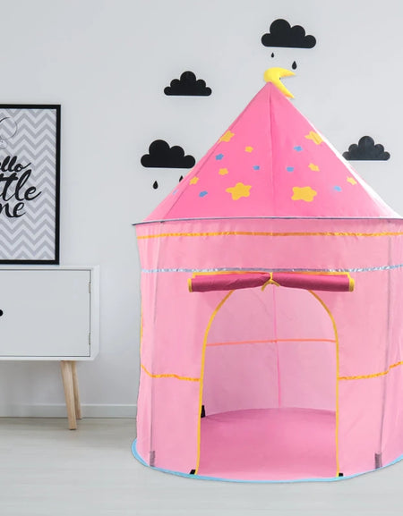 Kid Tent House Portable Castle Children Teepee Play Tent