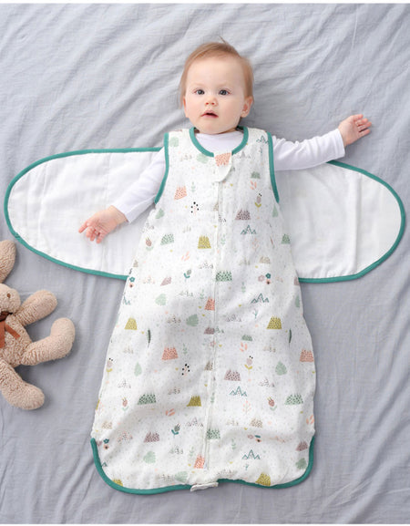 Baby Sleeping Bag Wearable Blanket Newborn Swaddle