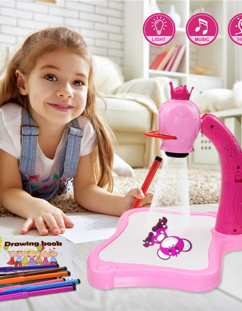Led Projector Art Drawing Table For Kids – Pana Playhouse