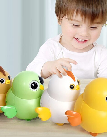 Cute Swinging Magnetic Walking Chicken Squad Toy