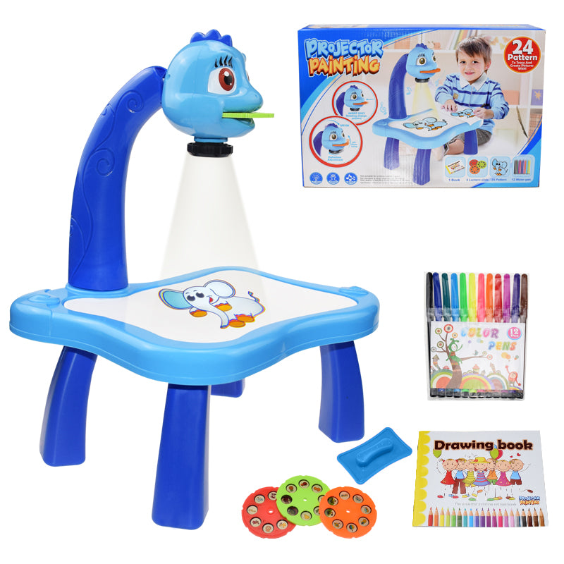 Led Projector Art Drawing Table For Kids