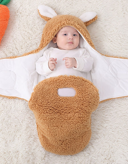 Cute Rabbit Baby Sleeping Bag For Newborn 0- 9 months