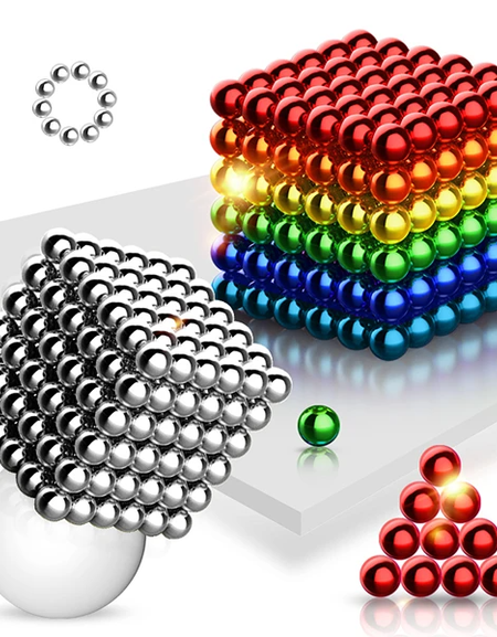 Magnetic Multi Colored Digi Magnetic Balls