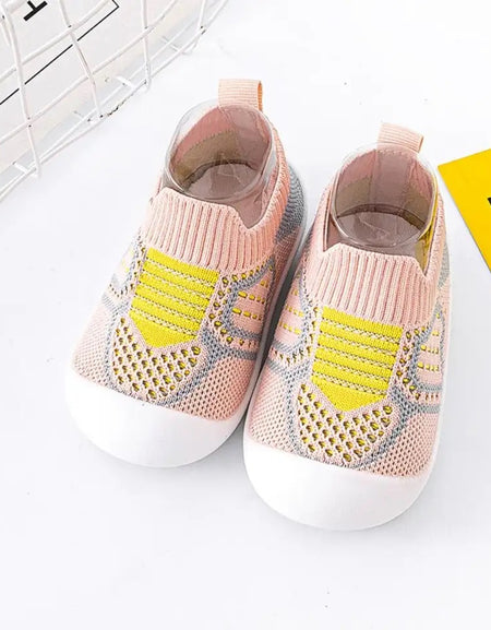 Baby Anti-slip Breathable Soft Bottom Slippers